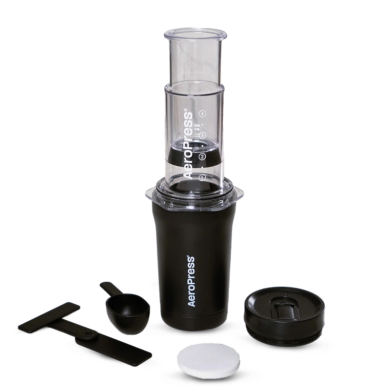 AeroPress Go Plus in black