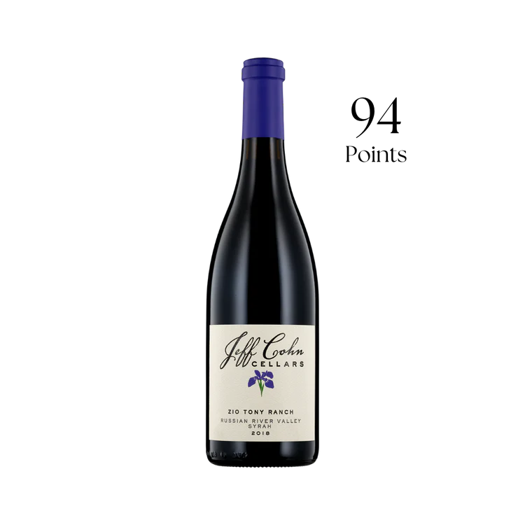 Jeff Cohn Cellars Zio Tony Ranch Syrah Russian River Valley CA 2018