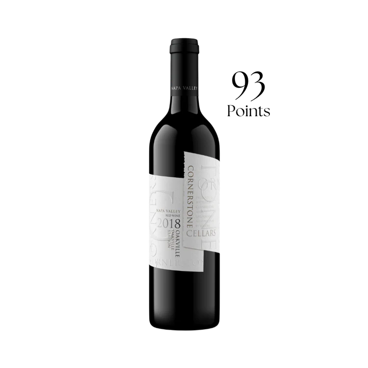 Cornerstone Cellars Red Wine Oakville Station Vineyard Oakville CA 2018